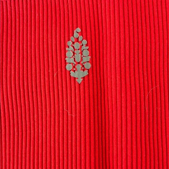 FP Movement Free Throw One Shoulder Red Asymmetrical Crop Tank Top - Picture 5 of 6